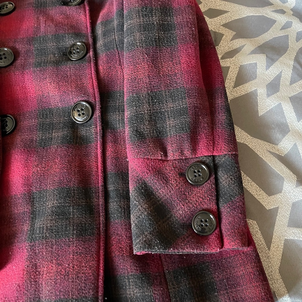 Steve Madden black & red women’s coat - Picture 10 of 16